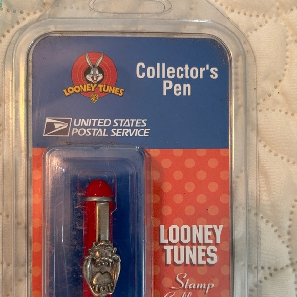 Looney Tunes Collector's Ball Point Pen by USPS Tasmanian Devil Lifetime Warra - Picture 3 of 4
